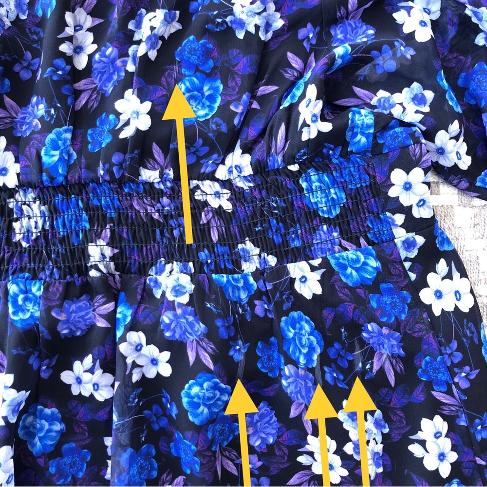 City Chic Khloe print dress size M - Picture 11 of 14